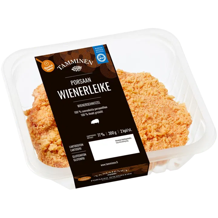 Tamminen porsaan wienerleike 300g