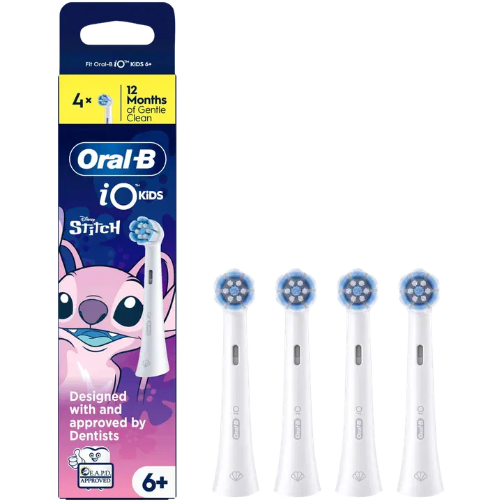 Oral-B iO Kids Angel vaihtoharjat, 4 kpl