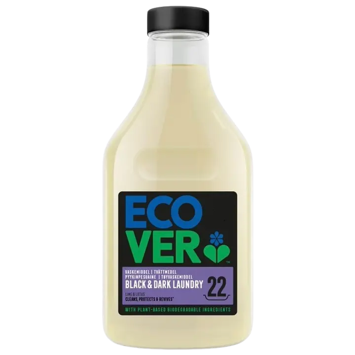 Ecover Hienopesu Musta & tumma lime & lootus 1L