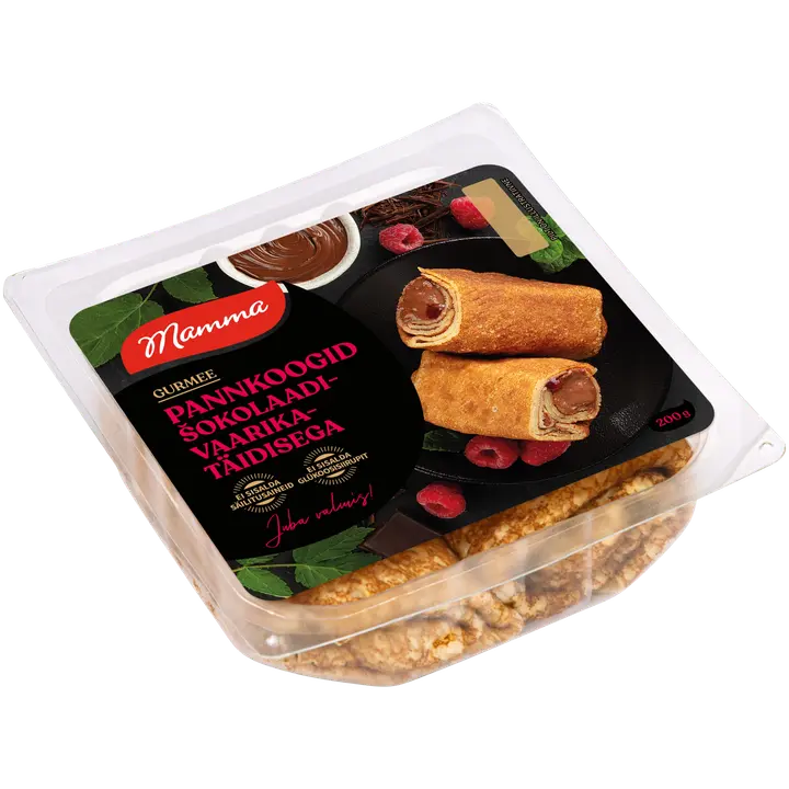 Mamma .Pannkoogid Šokolaadi-Vaarikatäidisega 20