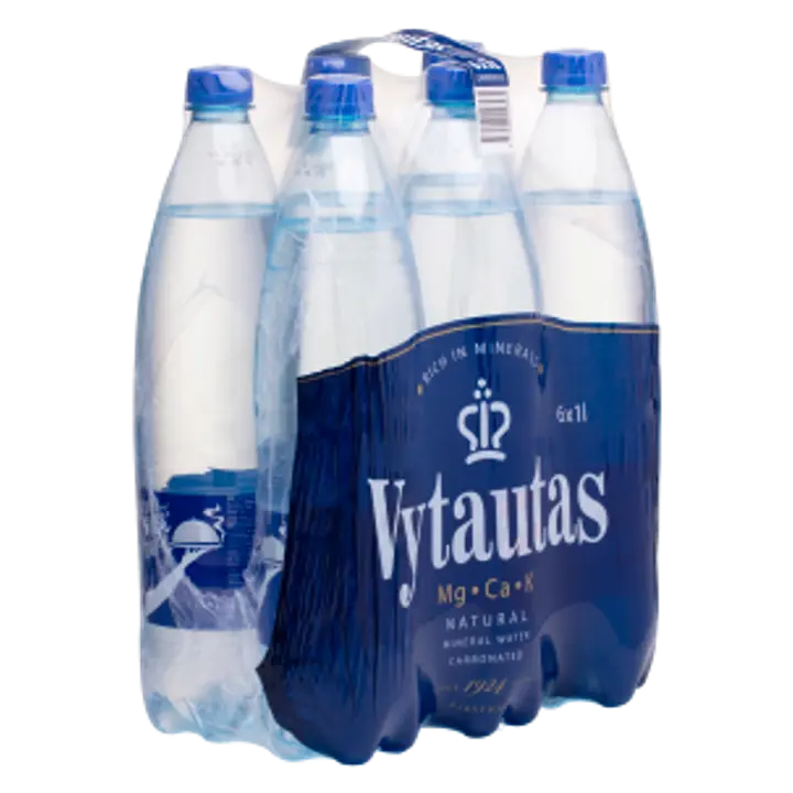 VYTAUTAS MINERAALVESI 1L 6 PAKK