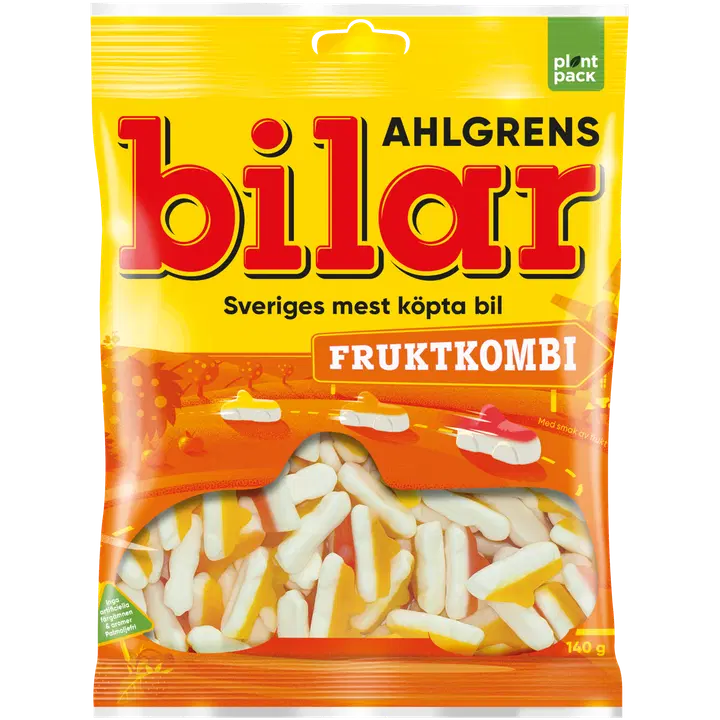 Ahlgrens Bilar Fruktkombi makeissekoitus 140g