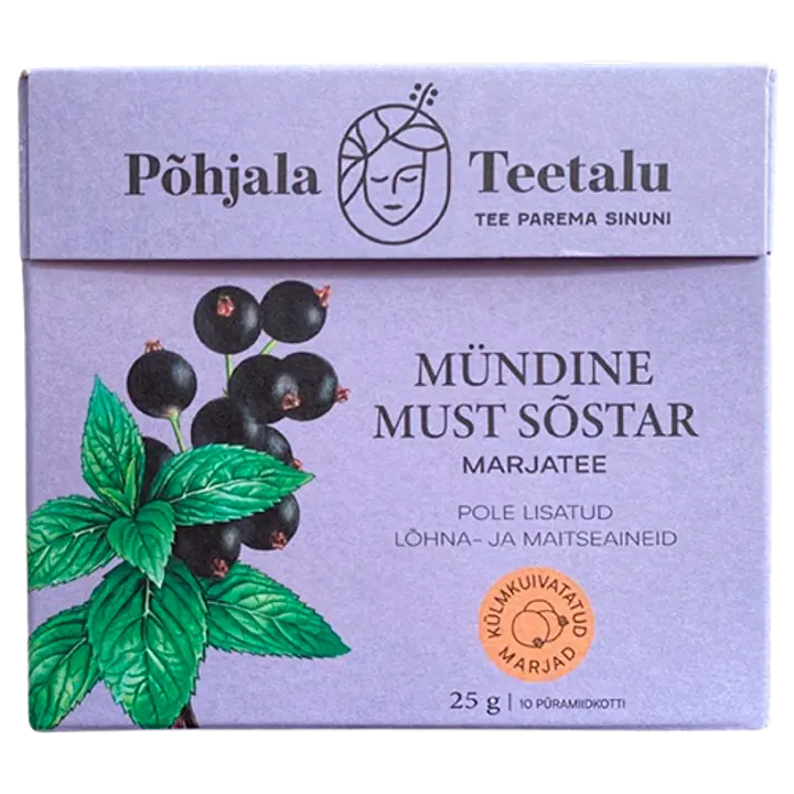 Põhjala Teetalu mündine Must Sõstar 10x2,5g