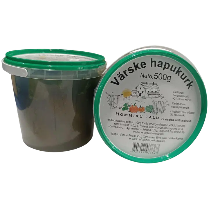 Värske soolakurk Hommiku Talu 500g