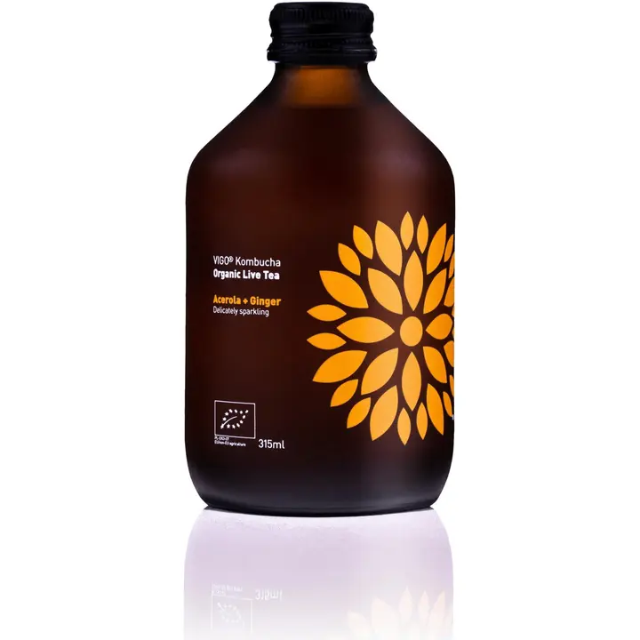 Vigo kombucha acerola kirss+ingver 315 ml