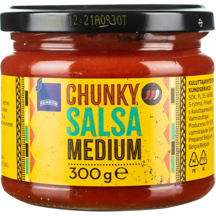 Rainbow 300g salsakastike medium