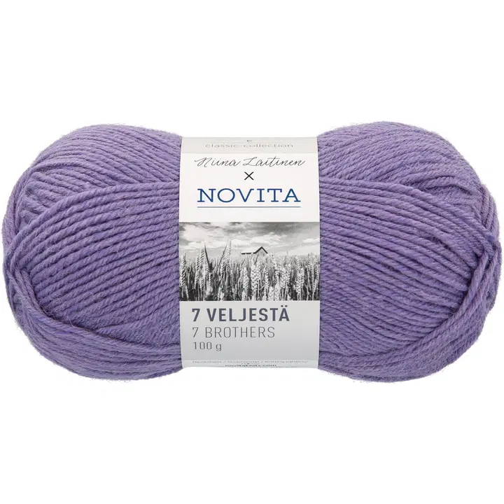 Novita lanka 7 Veljestä 100g 724