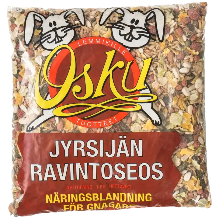 Osku 1kg jyrsijän ravintoseos
