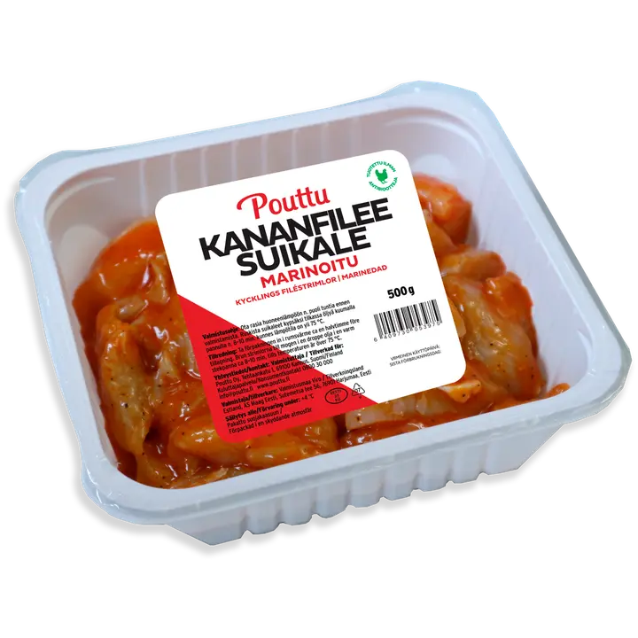 Pouttu Kanan Filee suikale 500g, marinoitu