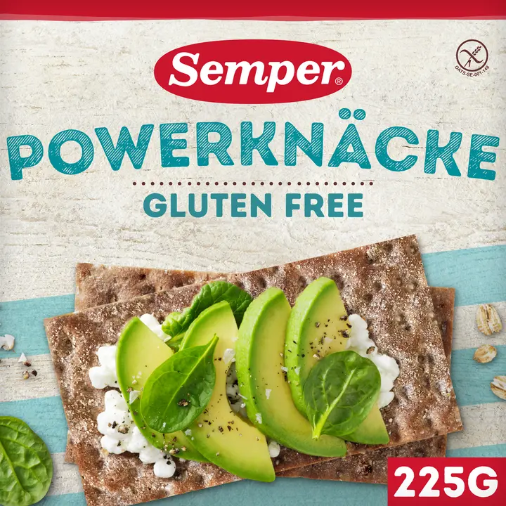 Semper Gluteeniton Powernäkkileipä 225g