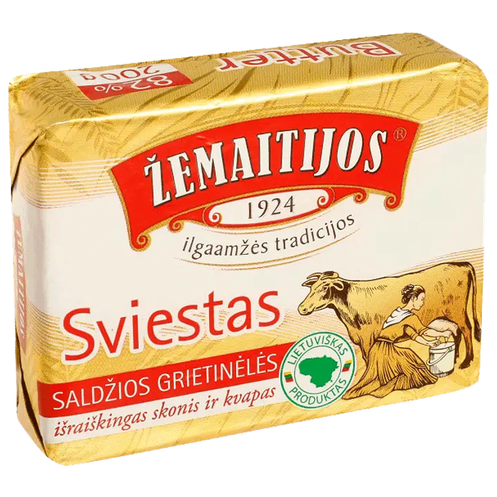 Zemaitijos või 82%, 200g