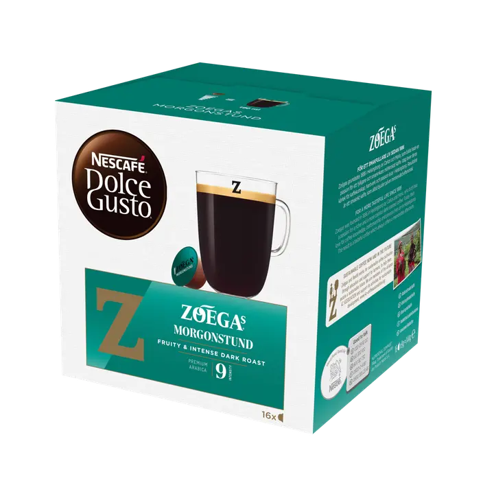 Nescafé Dolce Gusto 16kaps/144g Zoegas Morgon Stund kahvikapseli