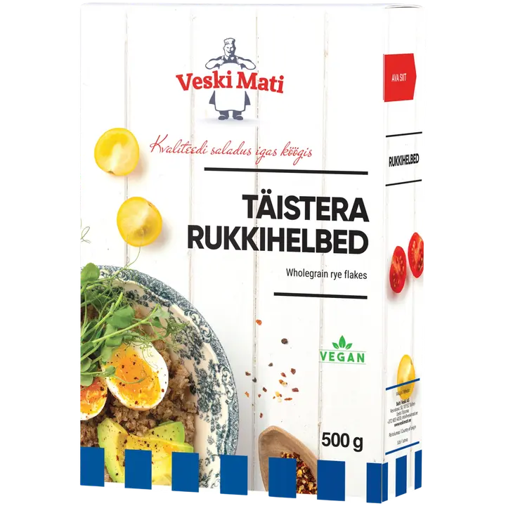 Veski Mati täistera rukkihelbed 500g