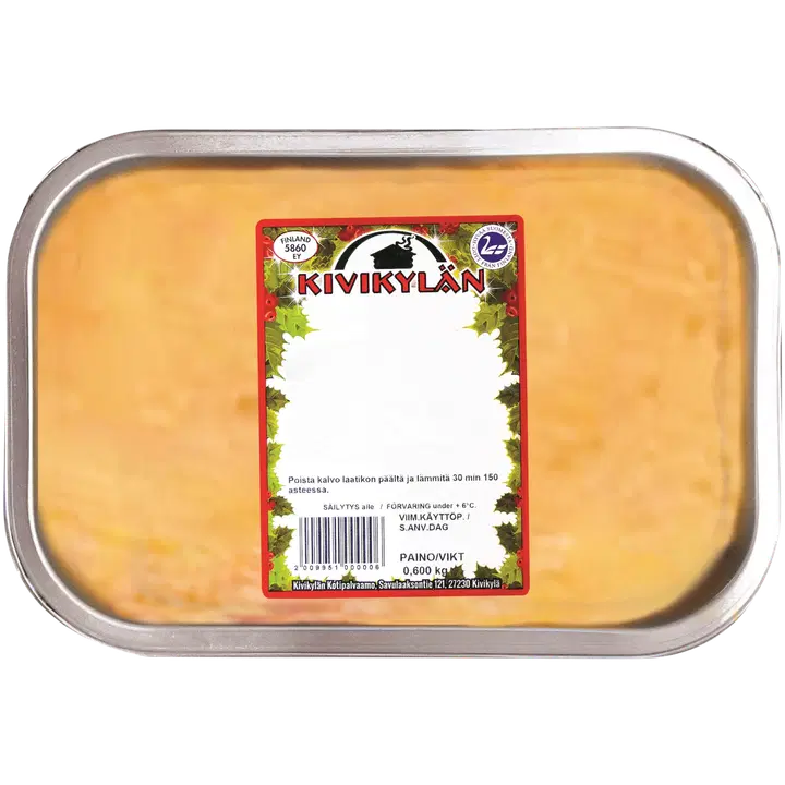 Kivikylän Imelletty perunalaatikko 600 g