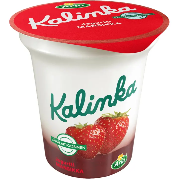 Arla Kalinka Mansikkakerrosjogurtti 150 g vähälaktoosinen