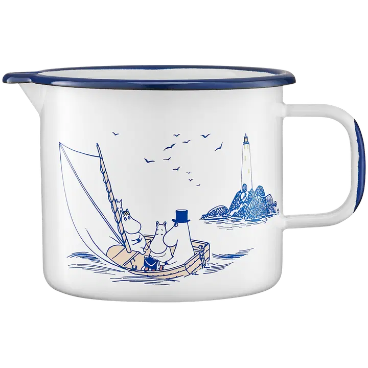 Muurla emalikannu Muumi Sailors 1,3 l