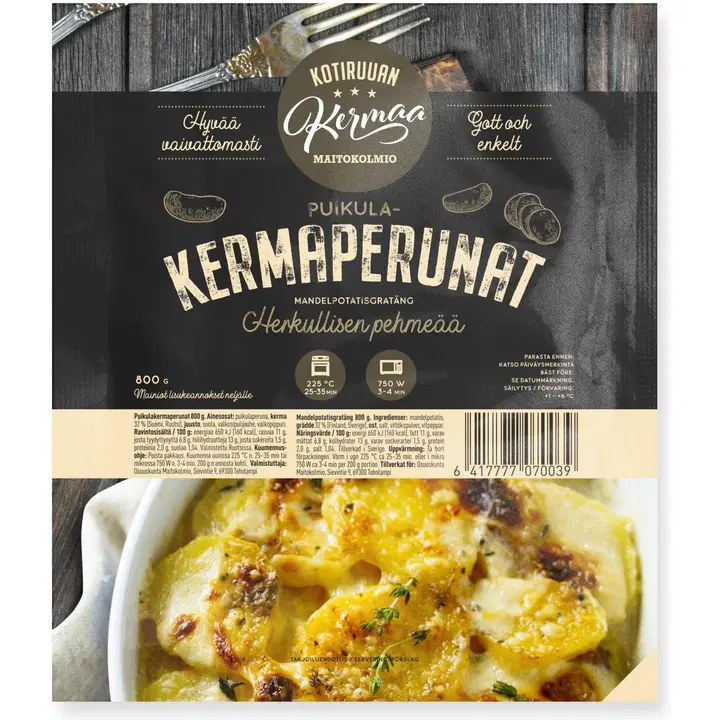 Maitokolmio Kotiruuan Kermaa puikulakermaperunat 800g