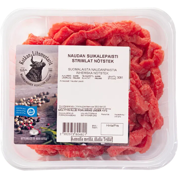 Kotkan lihamestarit naudan suikalepaisti n. 400 g