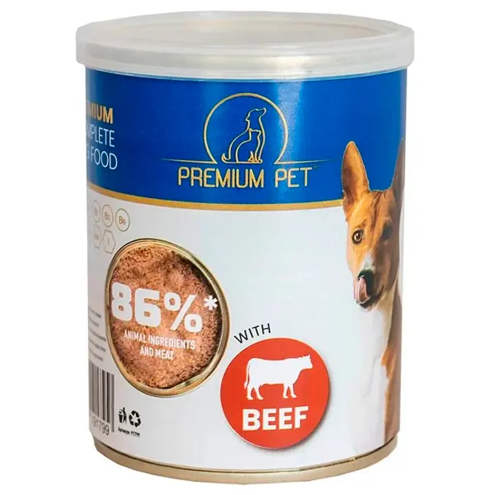 Premium Pet pasteet koertele veiselihaga 360g