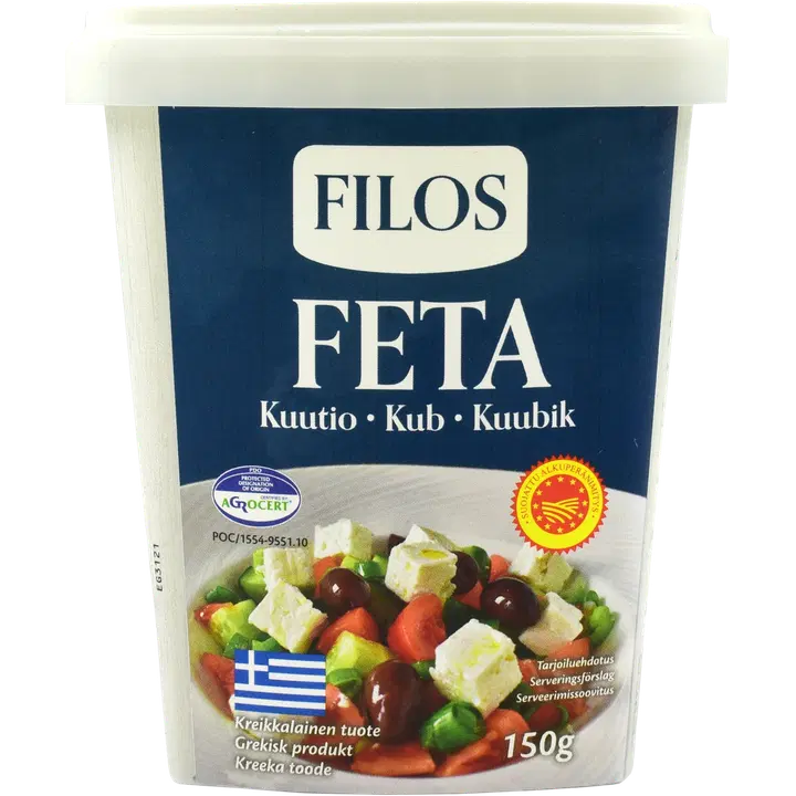 Filos fetakuutio suolavedessä 150g