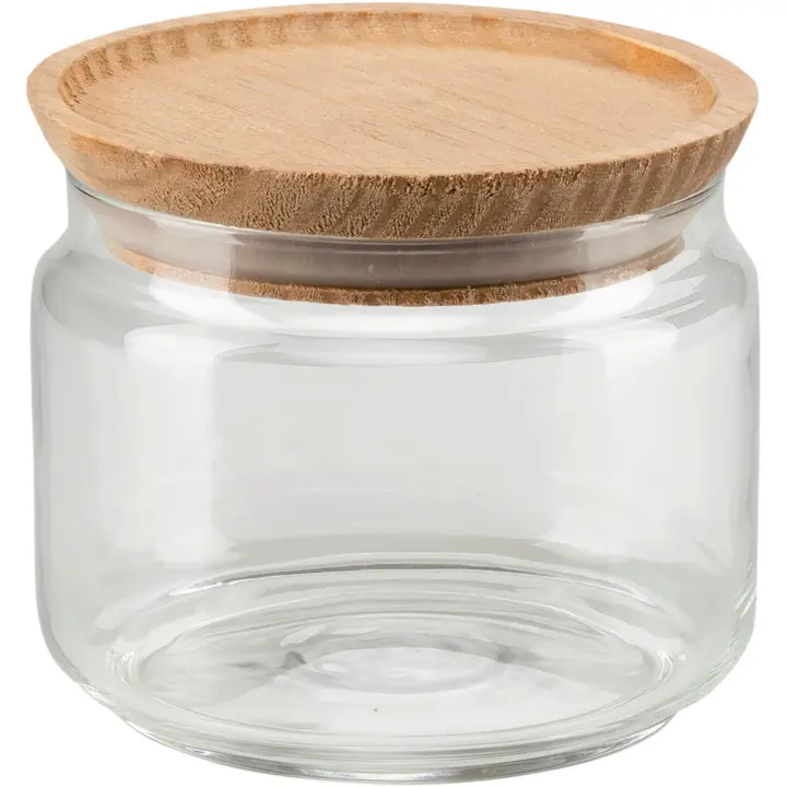 Luminarc Lasipurkki puukannella Pure Jar 0,5 l