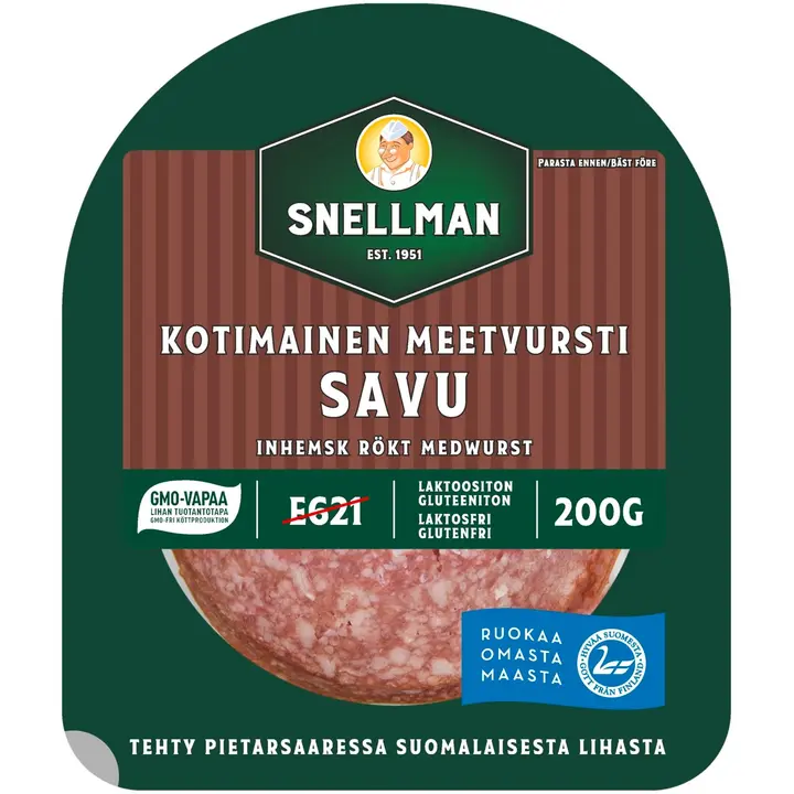 Snellman Kotimainen savumeetvursti 200g