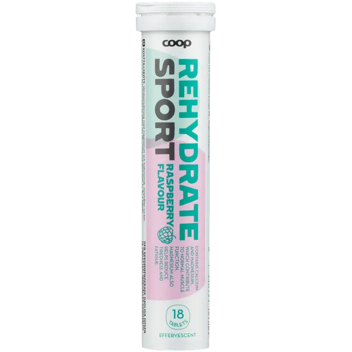 Coop vaarikamaitselised tabletid magneesiumiga vedeliku tasakaalu