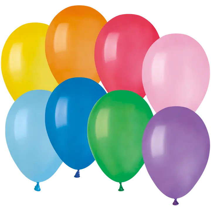 Ilmapallo värisekoitus 10 kpl/pss