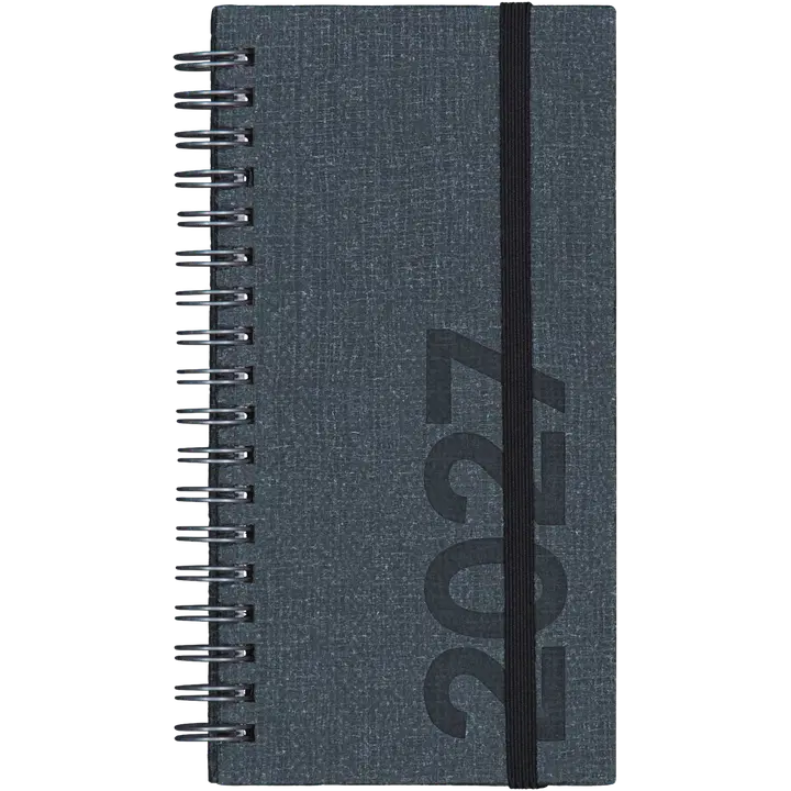 Fickkalender TimeSystem Pocket Memory Basic 2027 svart
