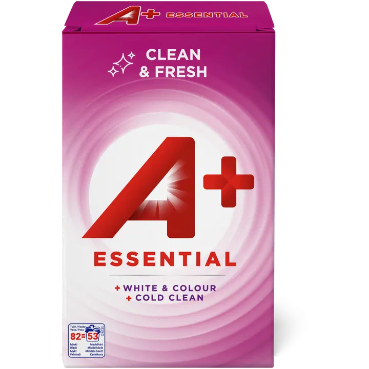 A+ Essential Pyykinpesujauhe 3,445kg