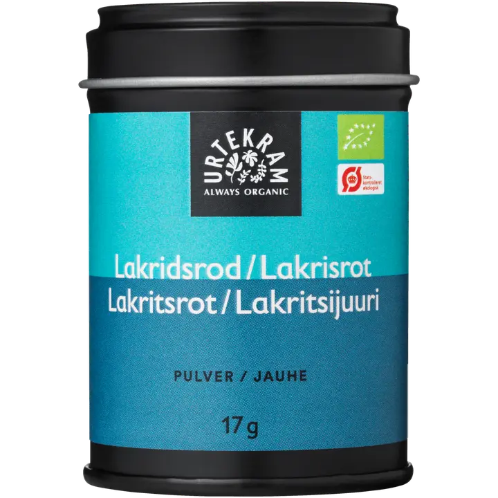 Urtekram Luomu Lakritsijuurijauhe 17g