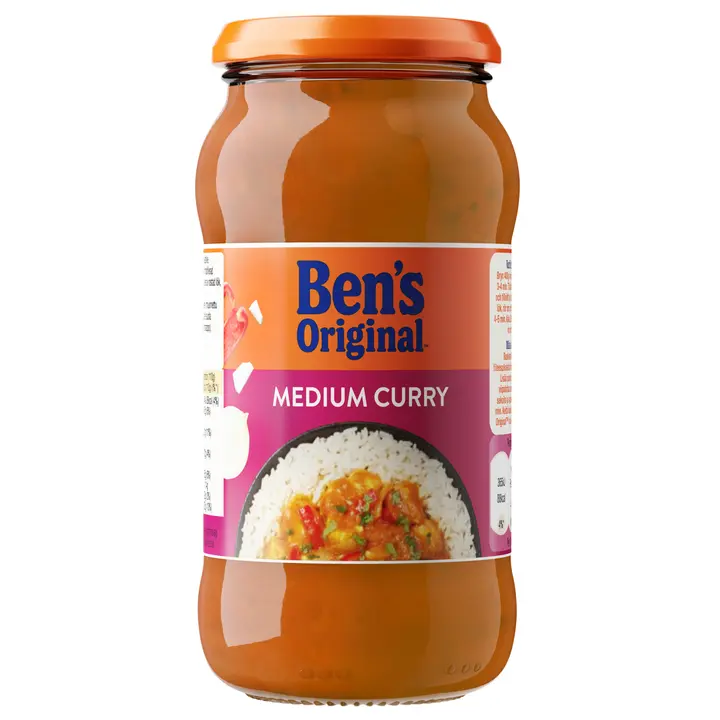 Ben's Original Medium Curry ateriakastike 440g