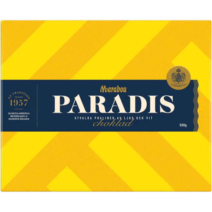 Marabou Paradis konvehteja 500g