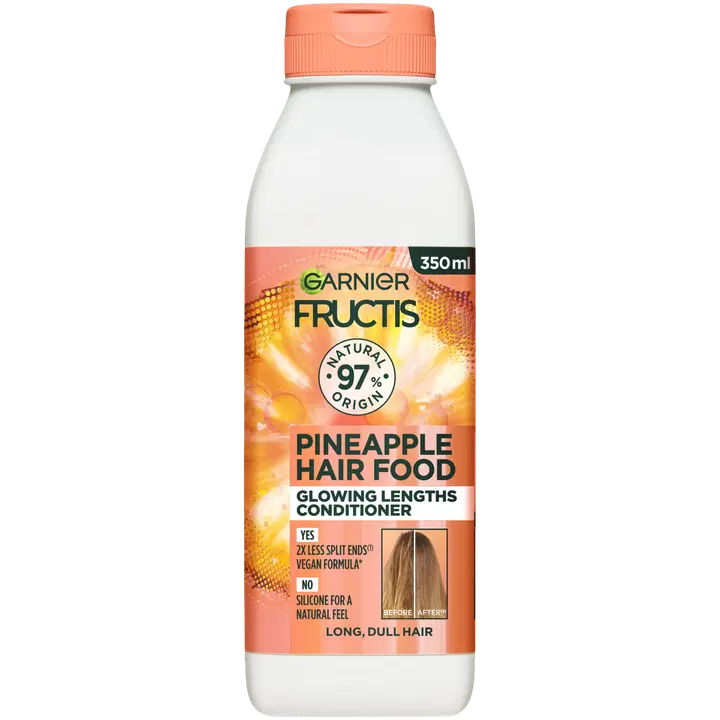 Garnier Fructis Hair Food Pineapple Hoitoaine elottomille hiuksille 350 ml