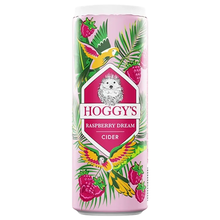Hoggys Vaarika siider 4,5%vol 355ml