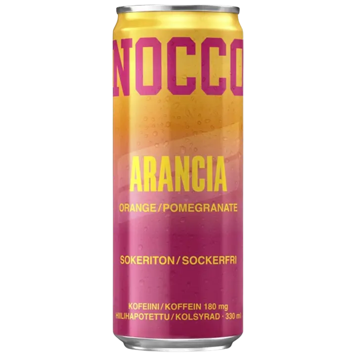 NOCCO BCAA Arancia hiilihapotettu energiajuoma 330ml