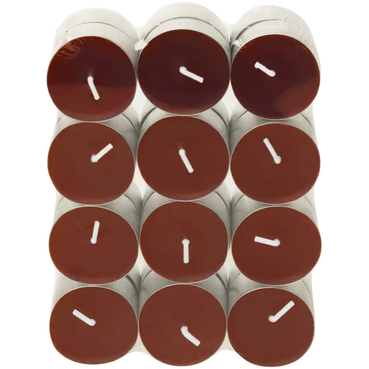 Lõhnastatud Spaas teeküünal 4,5h apelsin-kaneel 24tk