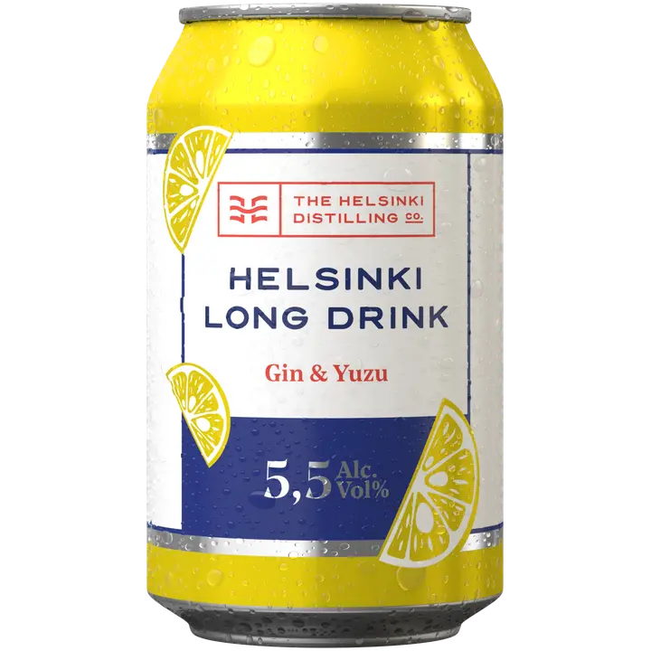 Helsinki Long Drink Gin&Yuzu 5,5 % 0,33 l tlk