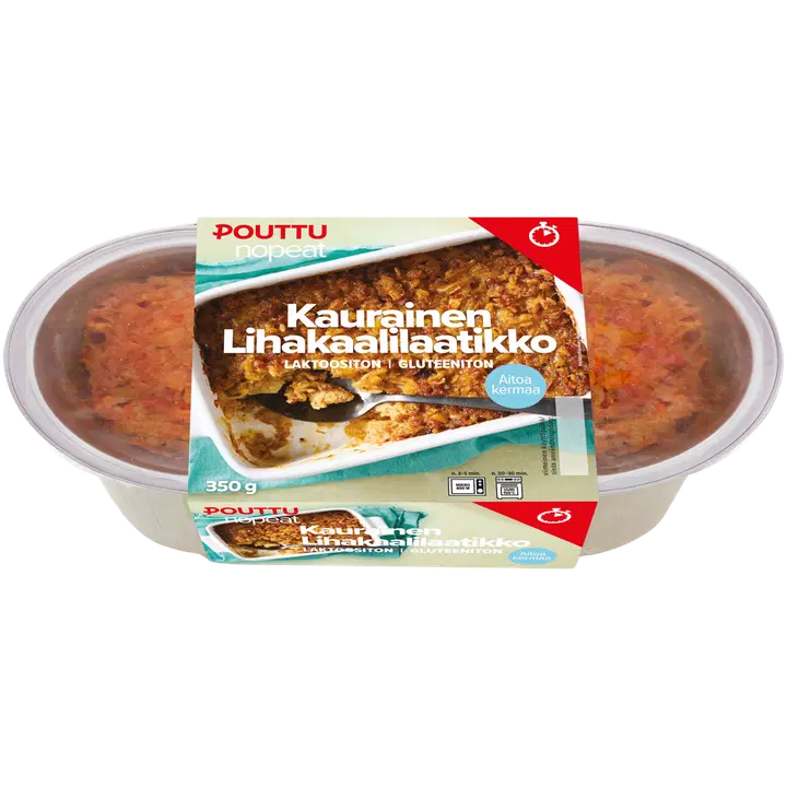 Pouttu Nopeat Kaurainen Lihakaalilaatikko 350g