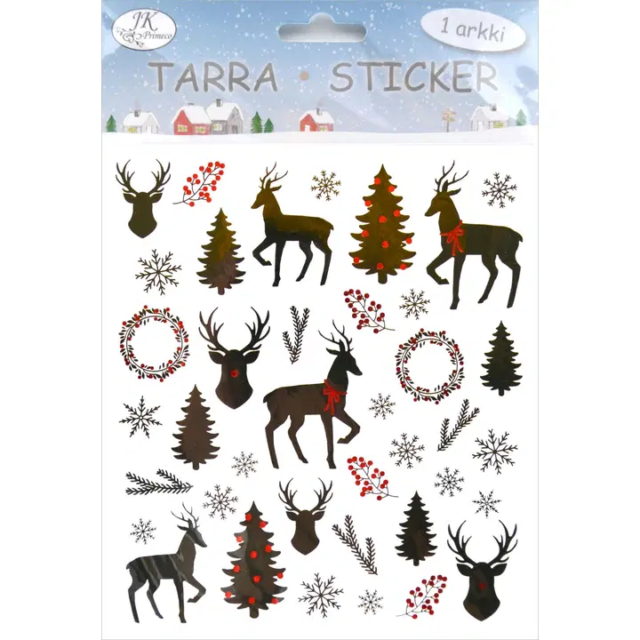 Tarra-arkki joulu musta