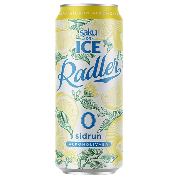 Saku On Ice alkoholivaba õlu Sidrun 500ml