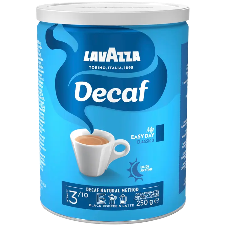 Lavazza jahvatatud kofeiinivaba kohv Caffe Decaffeinato 250g purgis