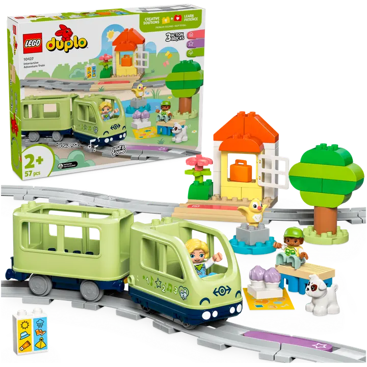 LEGO® DUPLO Town 10427 Interaktiivinen seikkailujuna