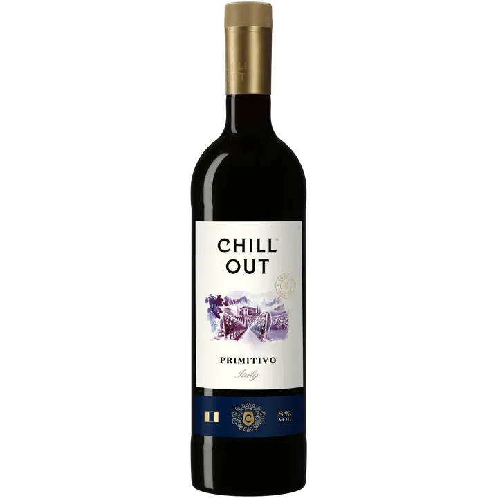 Chill Out Primitivo 8 til-% 1l PET