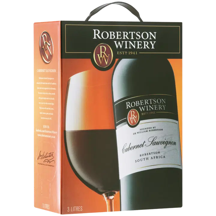 Robertson Winery Cabernet Sauvignon GT vein 12,5%vol 3 l