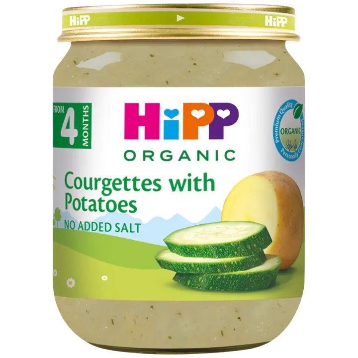 HiPP suvikõrvitsapüree kartuliga öko peale 4.k 125g