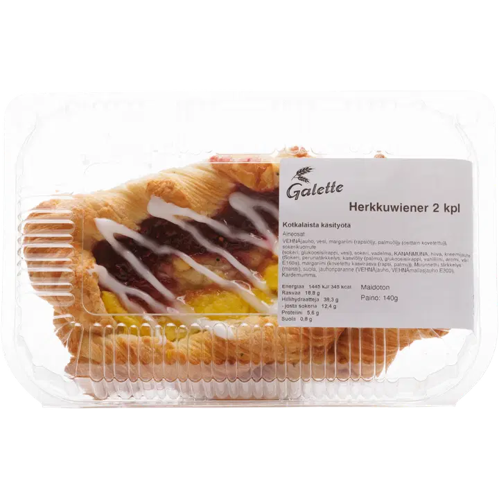 Galette Herkkuwiener 2 kpl 0,2kg