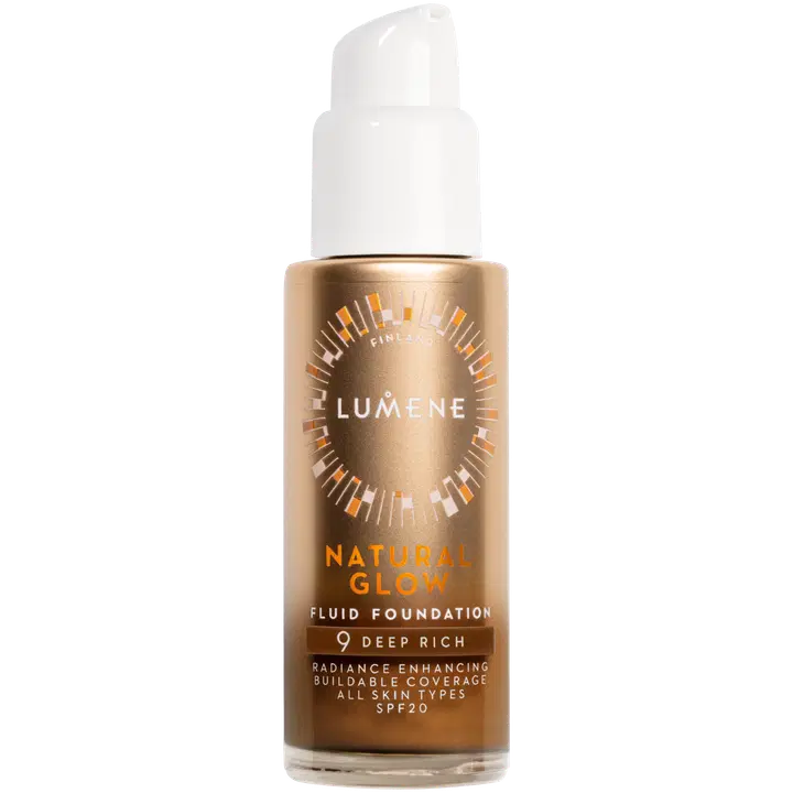 Lumene Natural Glow Heleyttävä meikkivoide SK20 9 Deep Rich 30 ml