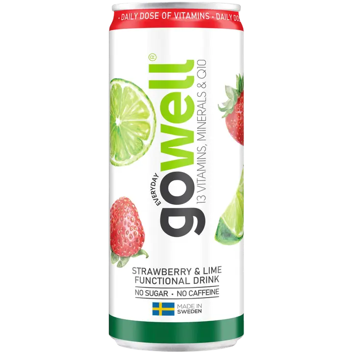 Gowell Mansikka & Lime 330 ml