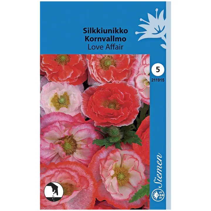 Siemen silkkiunikko 'Love Affair'